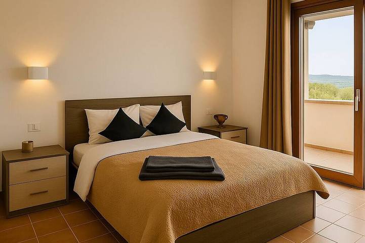 Ferienhaus für 6 Personen, mit Garten und Balkon sowie Pool in Lu Fraili di Sopra - 2