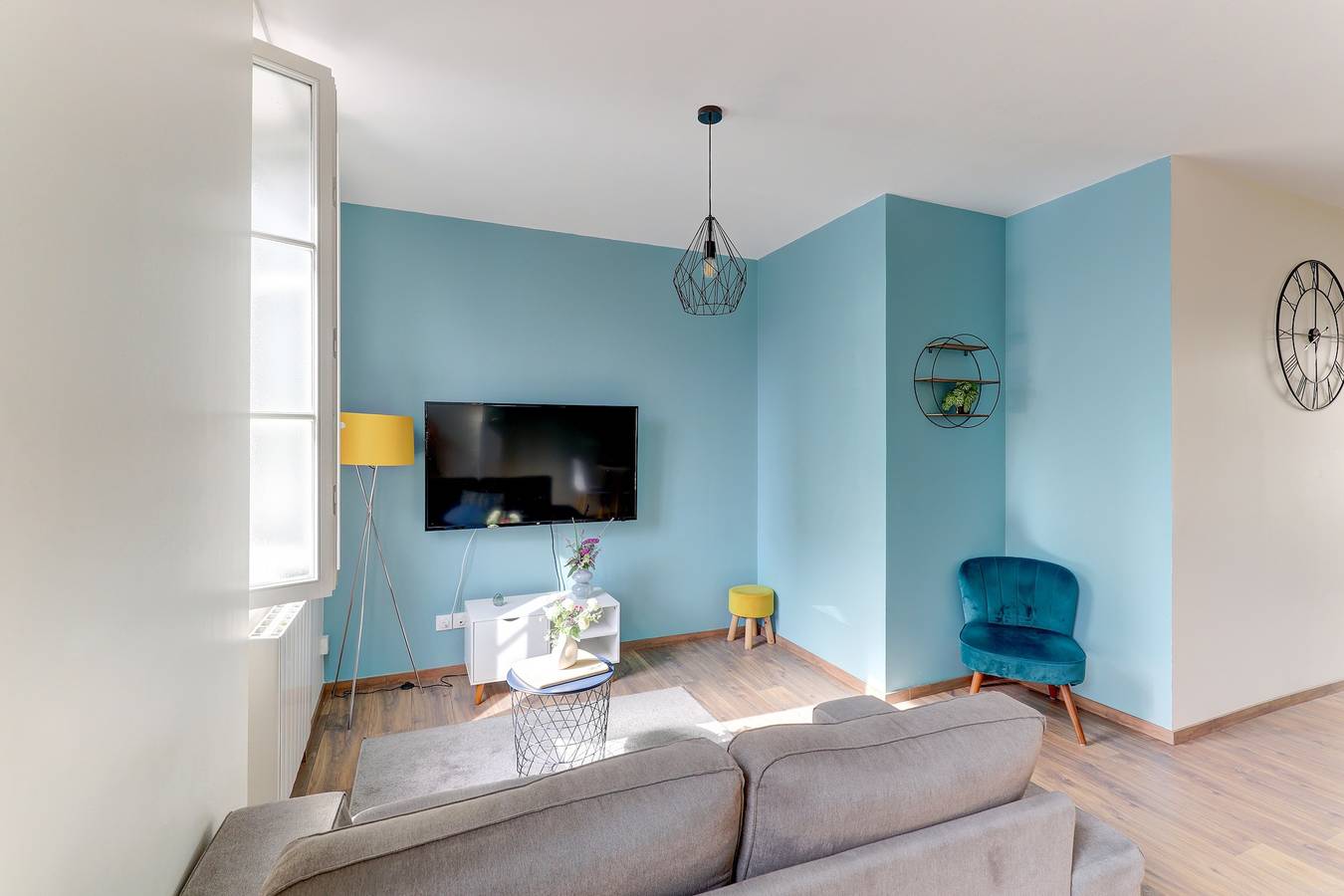 Le Cocon Bleu - Bel appt pour 6 en centre-ville in Montluçon, Région de Montluçon