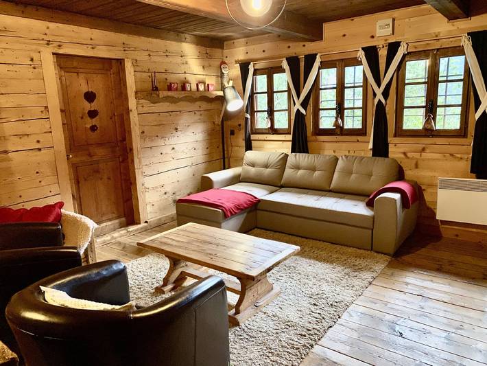 Appartement de vacances pour 8 personnes, avec Balcon et Jardin à Chatel