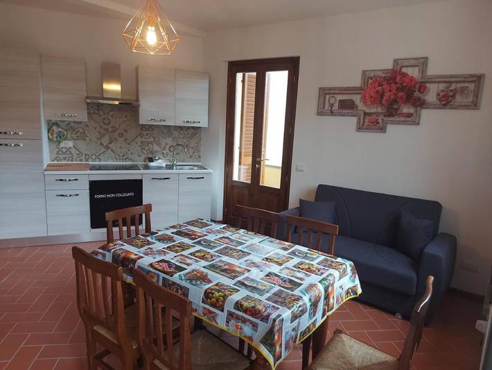 Gîte pour 6 personnes, avec terrasse et vue, animaux acceptés à San Giuliano Terme - 4