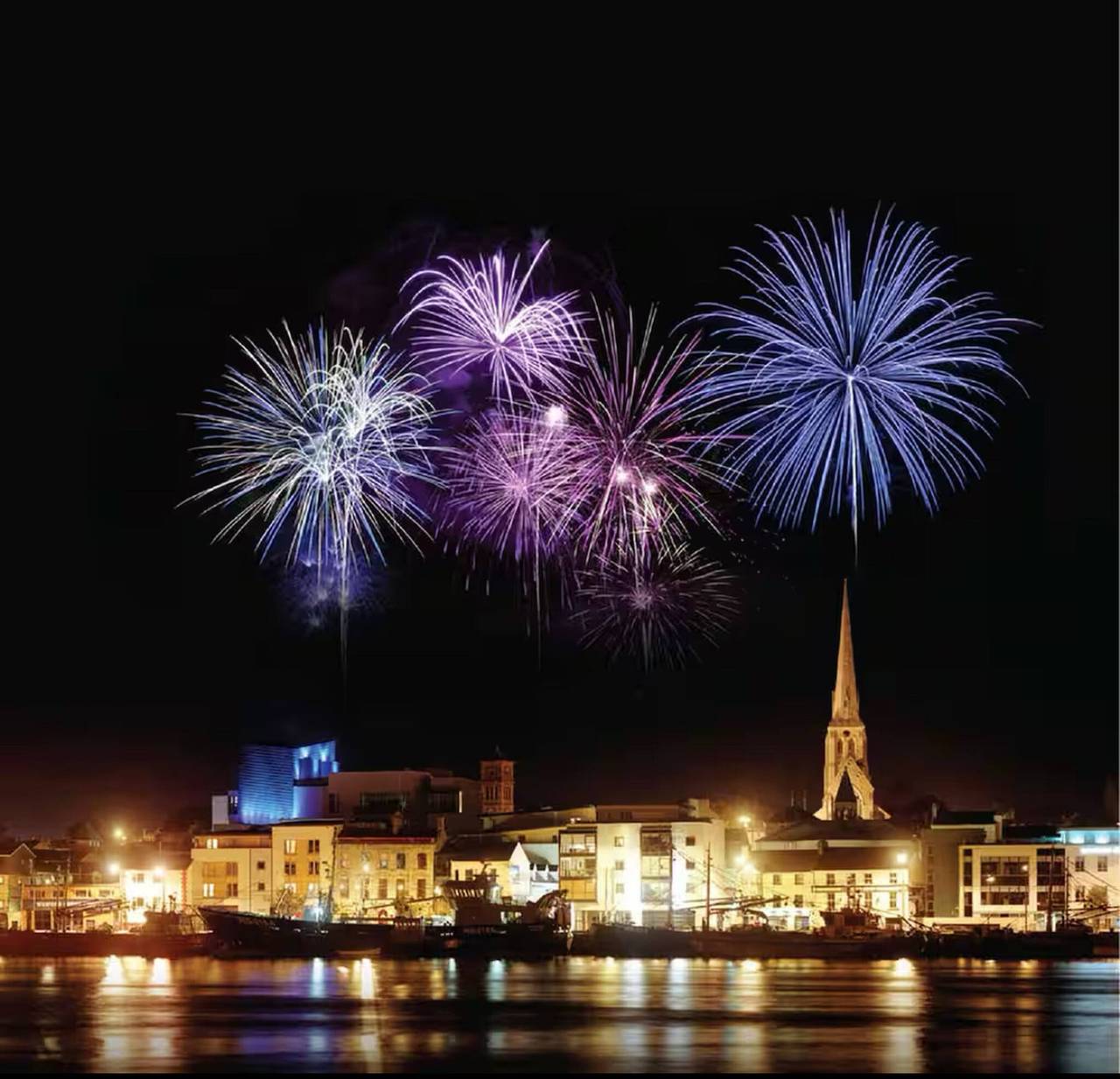 Charmantes Doppelzimmer mit herrlichem Blick auf den Kai in Wexford in Wexford, County Wexford