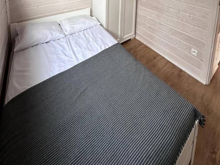 Eingeschossige Ferienhäuser in Strandnähe in Dąbki, Powiat Sławieński