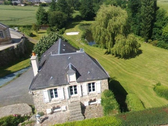 Maison de campagne pour 14 personnes, avec Bassin pour enfant dans le Calvados