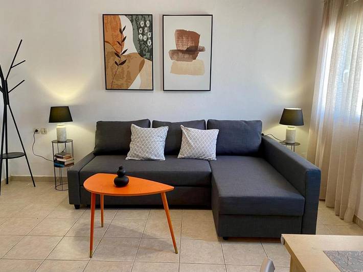 Gîte pour 4 personnes, animaux acceptés dans Myrtos