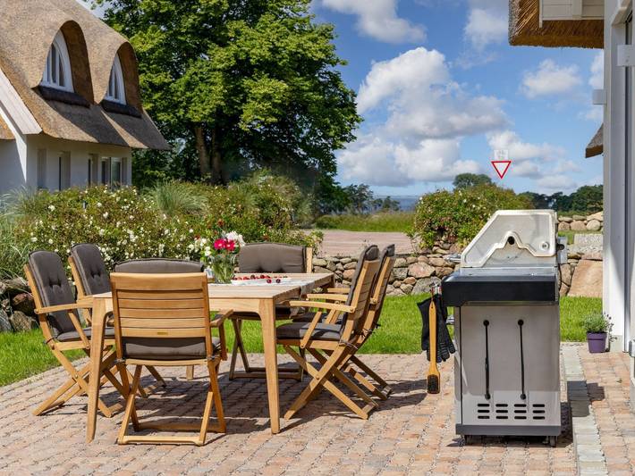 Ferienhaus für 7 Personen, mit Terrasse und Garten sowie Sauna und Seeblick am Salzhaff - 4