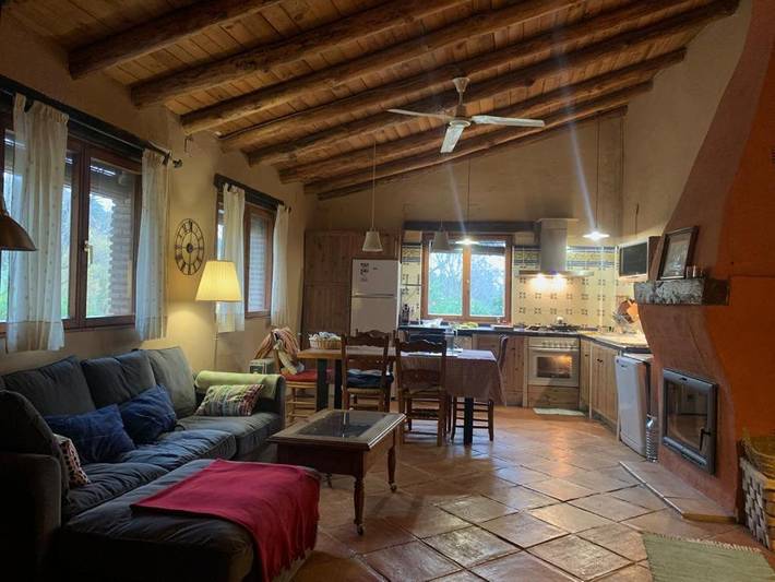 Casa rural con piscina para 6 personas, con vistas además de jardín y piscina en Sierra de Huelva - 2