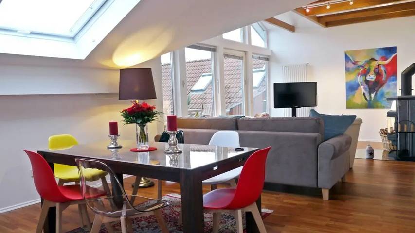 Ferienhaus für 4 Personen, mit Balkon und Sauna sowie Garten in Oldenburg - 3