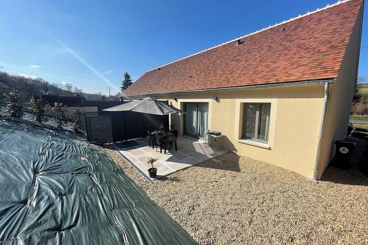 Maison de vacances pour 4 personnes, avec jardin