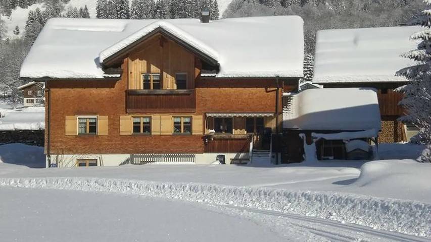 Ferienwohnung für 3 Personen, mit Balkon und Garten in Schoppernau - 3