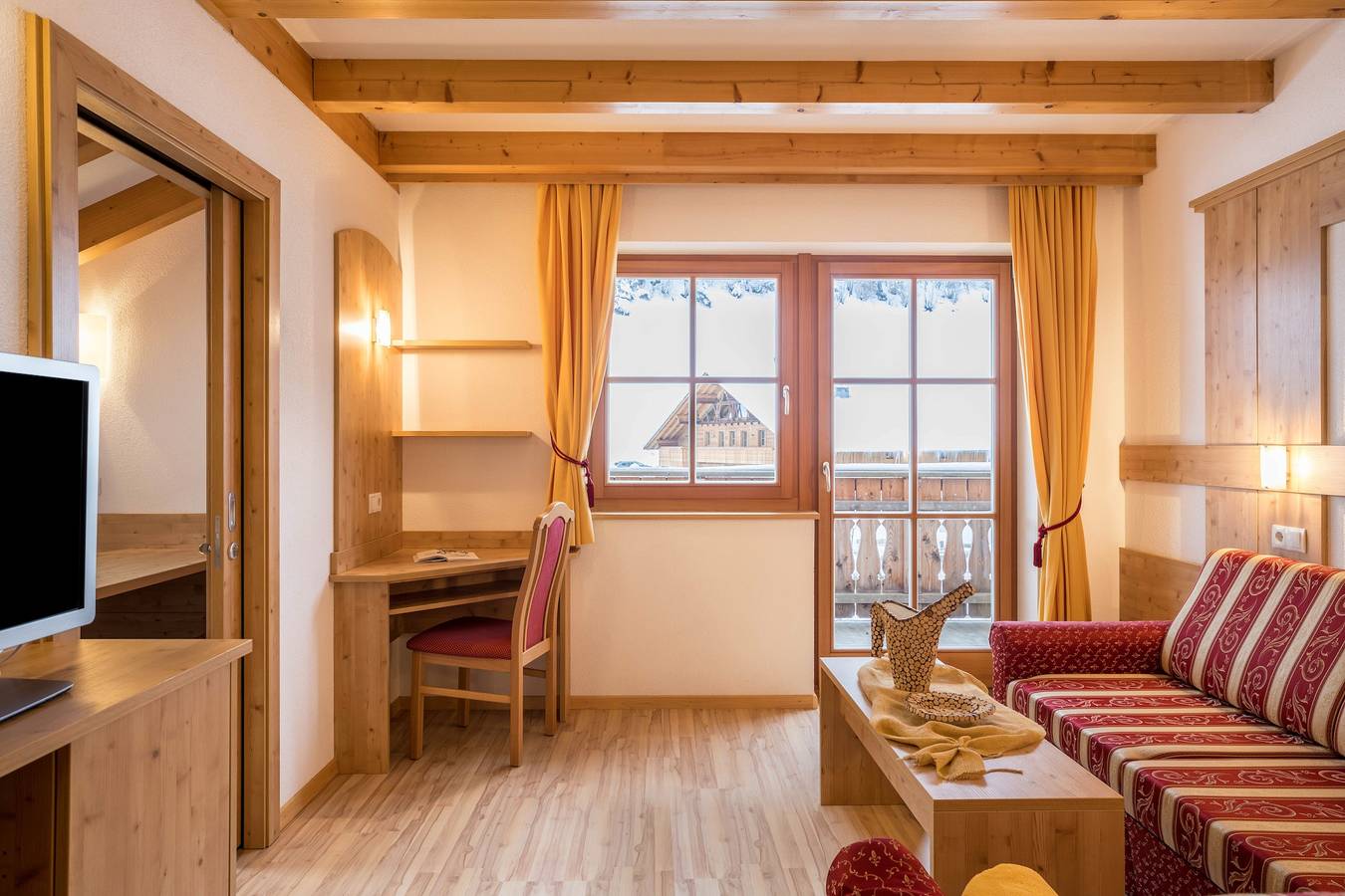 Appartamento intero, Appartamento'Bärental nella fattoria della salute Wollbach - Gruberhof' con Wi-Fi e balcone in San Giacomo, Valle Aurina
