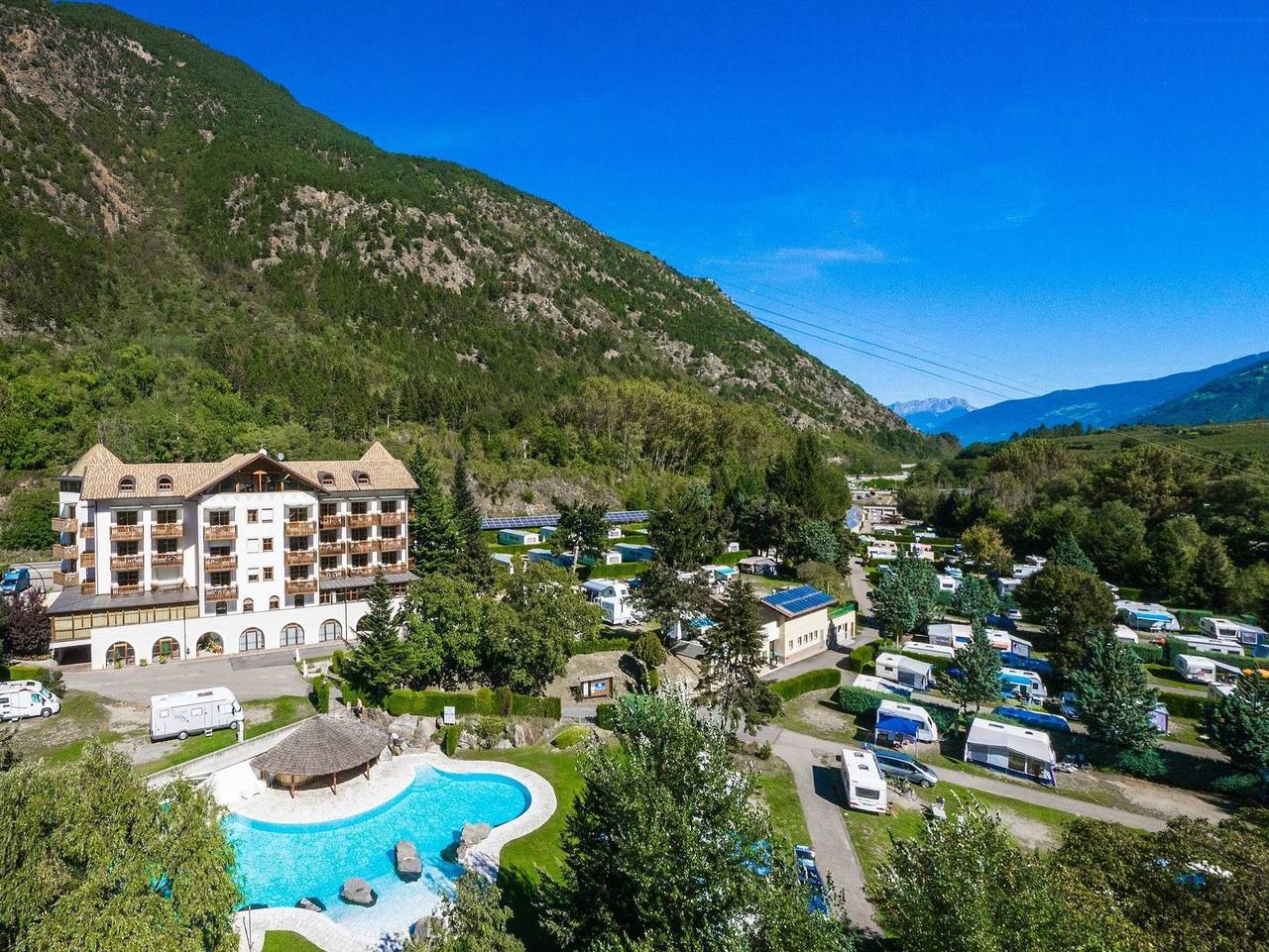 Ganze Ferienwohnung, Camping Latsch an der Etsch - Stellplatz in Latsch, Nationalpark Stilfser Joch