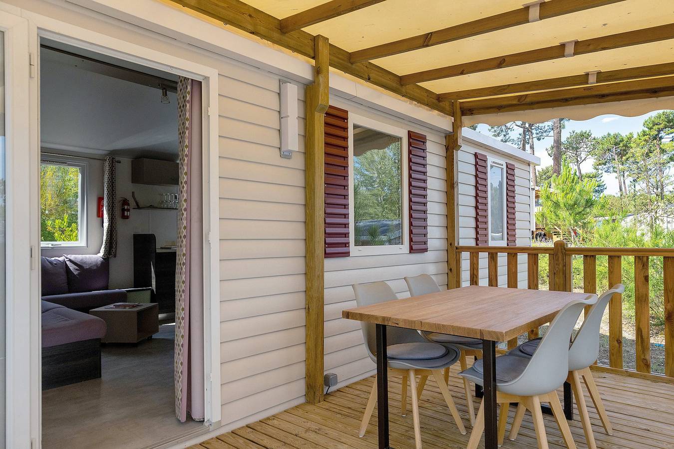 Bungalow « Les Lodges Des Pins » in Lège-Cap-Ferret, Région d'Arcachon