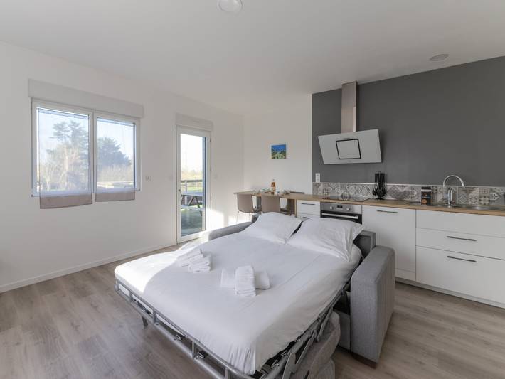 Gîte pour 4 personnes, avec balcon, adapté aux familles à Ploudalmézeau - 2