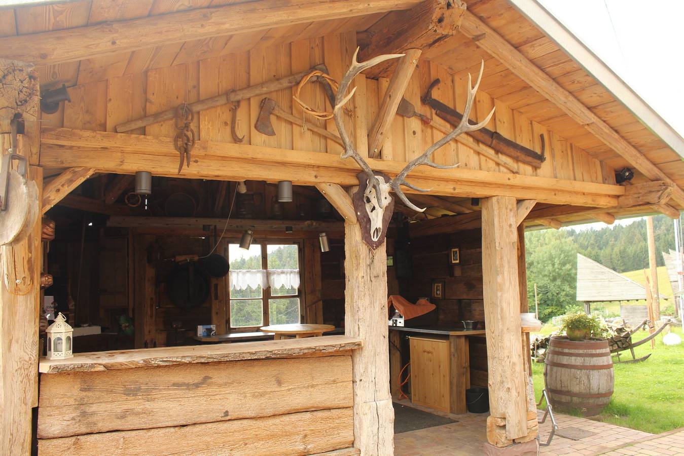 Ganze Wohnung, Ferienwohnung Flößerhannes, 75qm" mit privater Terrasse, Gemeinschaftsgarten und Wlan in Wolfach, Mittlerer Schwarzwald