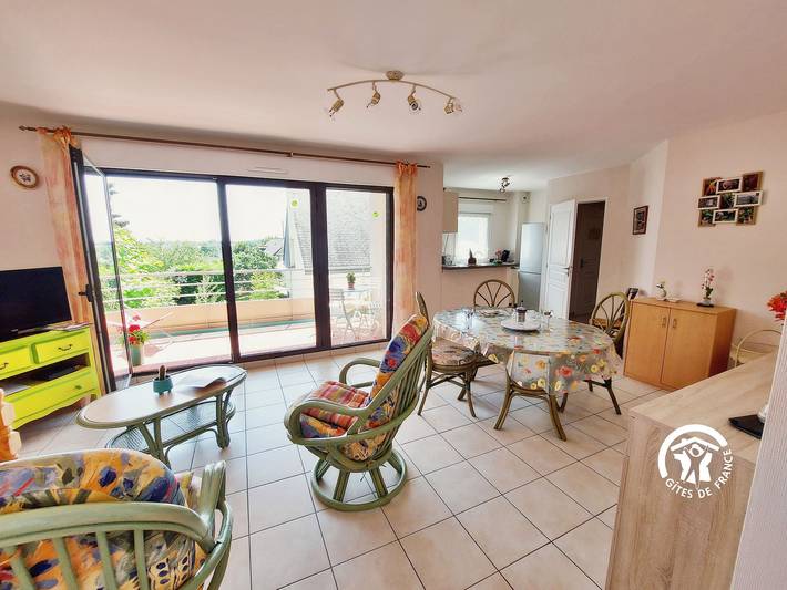 Appartement de vacances pour 4 personnes, avec balcon dans Mayenne - 3