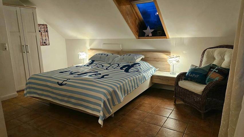 Ferienwohnung für 5 Personen, mit Garten und Ausblick, mit Haustier in Strukkamp - 4