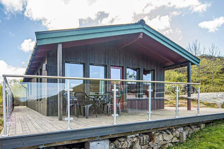 Ferienhaus für 5 Personen, mit Garten und Sauna in Lyngdal