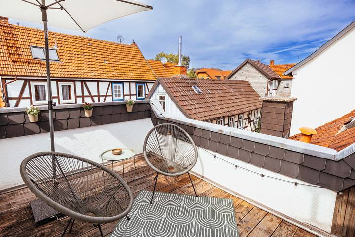 Ferienwohnung für 2 Personen, mit Garten am Vogelsberg Region - 4