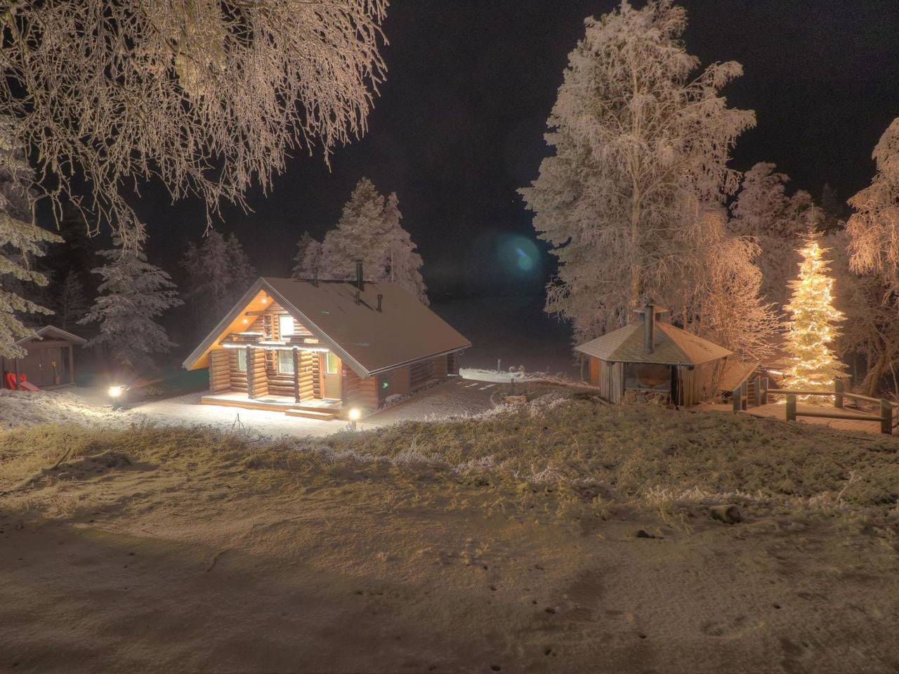 Vanttausranta in Rovaniemi, Lappland