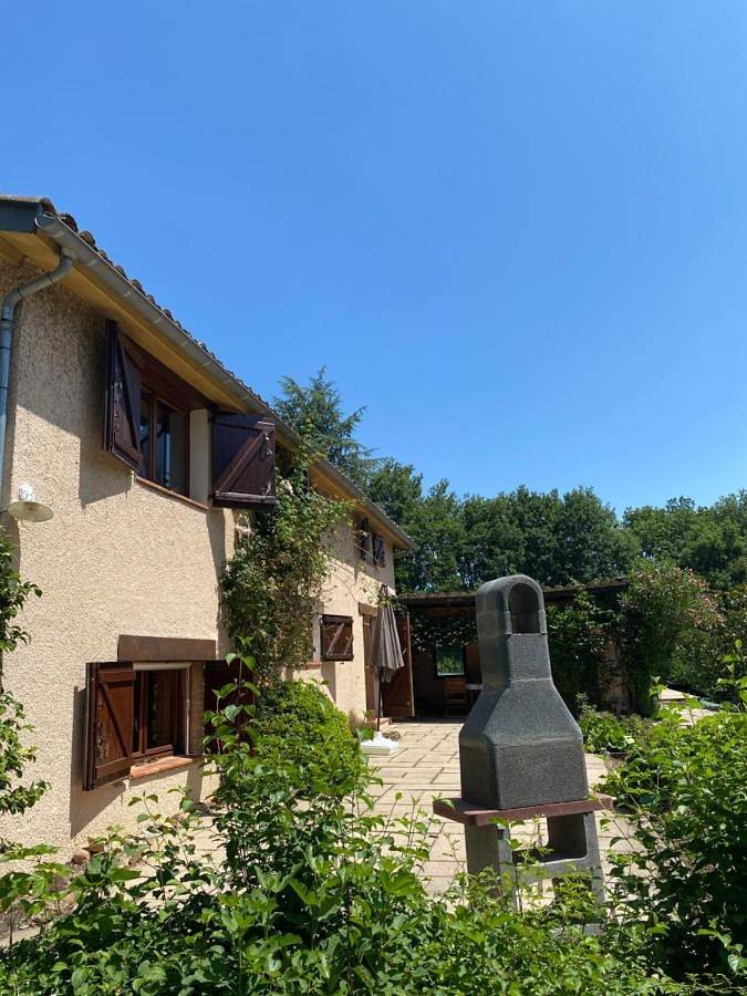 Location de vacances pour 9 personnes, avec jardin ainsi que piscine et vue à Puycelsi - 3