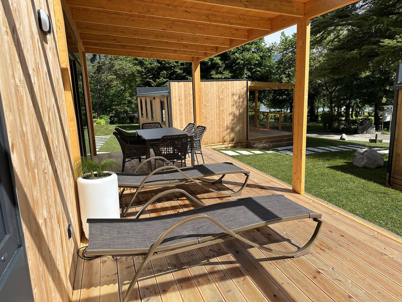 Bungalow für 6 Personen mit Terrasse in Idro, Gardasee-Berge