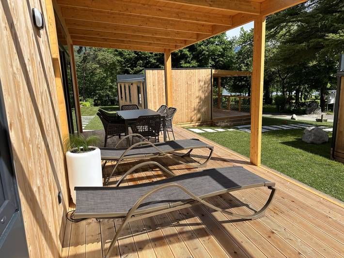 Bungalow für 6 Personen, mit Terrasse und Garten, mit Haustier am Idrosee - 4