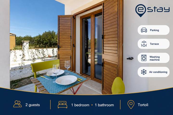 Appartamento per 2 persone, con Balcone/Terrazza e Terrazza a Arbatax