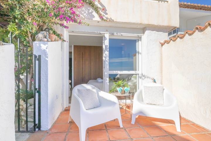 Ferienhaus für 2 Personen, mit Meerblick und Terrasse sowie Kinderpool und Pool an der Costa del Sol - 3
