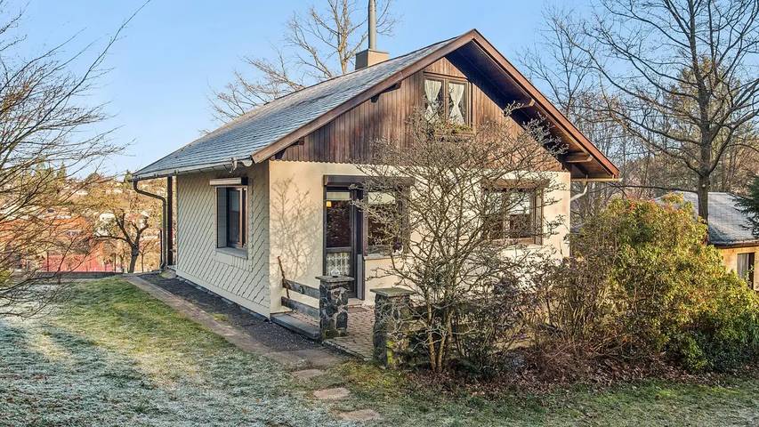 Ferienhaus für 5 Personen, mit Garten und Sauna, mit Haustier in Waltershausen