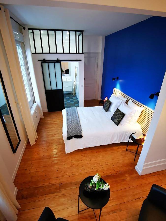 Chambre d’hôte pour 2 personnes, avec Terrasse ainsi que Jardin et Vue