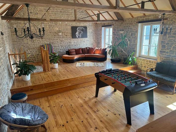 Maison de vacances pour 9 personnes, avec jardin, animaux acceptés