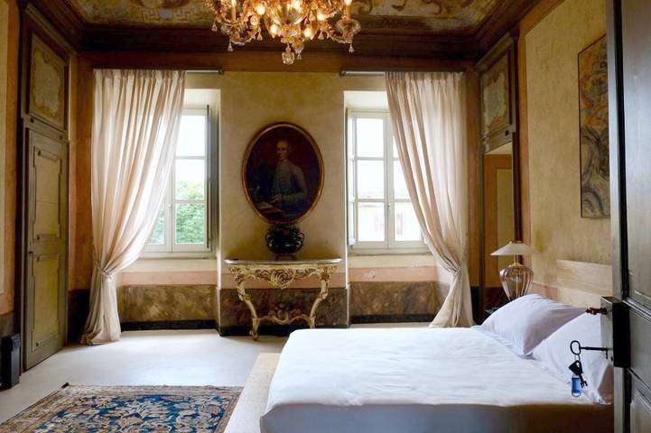 Chambre d’hôte pour 2 personnes, avec Balcon ainsi que Terrasse et Vue à Piozzo - 3