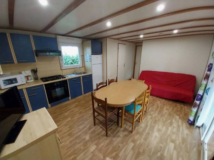Mobil home pour 8 personnes, avec bassin pour enfant à Saint-Christophe-du-Ligneron - 3