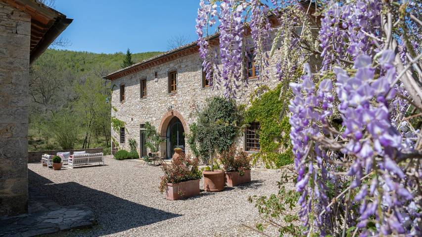 Villa per 10 persone, con Sauna a Gaiole in Chianti