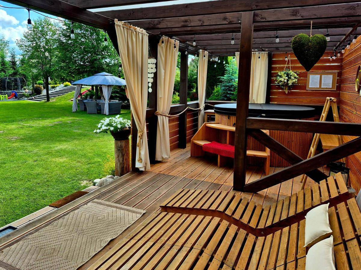 Cały apartament, Apartament U Moniki, nad rzeką, jacuzzi w ogrodzie in Szaflary, Karpaty (Polska)
