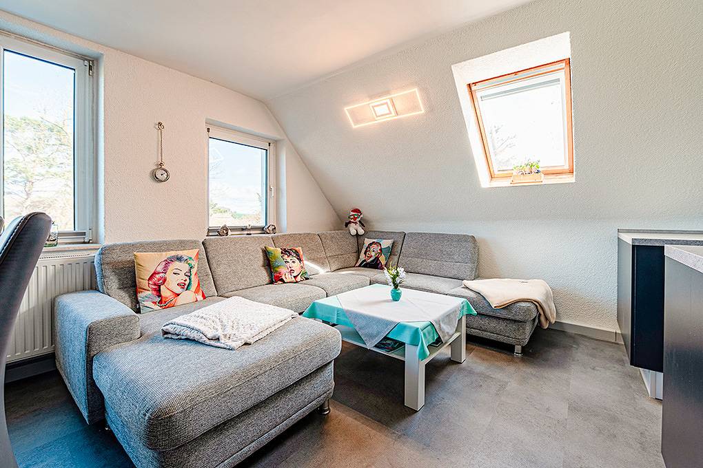 Hel ferielejlighed, D 099.052 - Ferienwohnung Wedhorn Nr. 3 Og in Middelhagen, Mönchgut