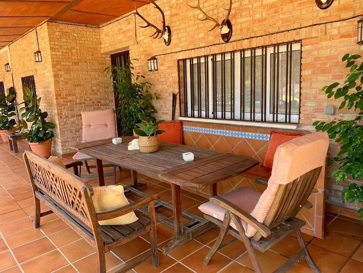 Casa rural para 8 personas, con jardín además de vistas y piscina en Valle del Guadiato - 4