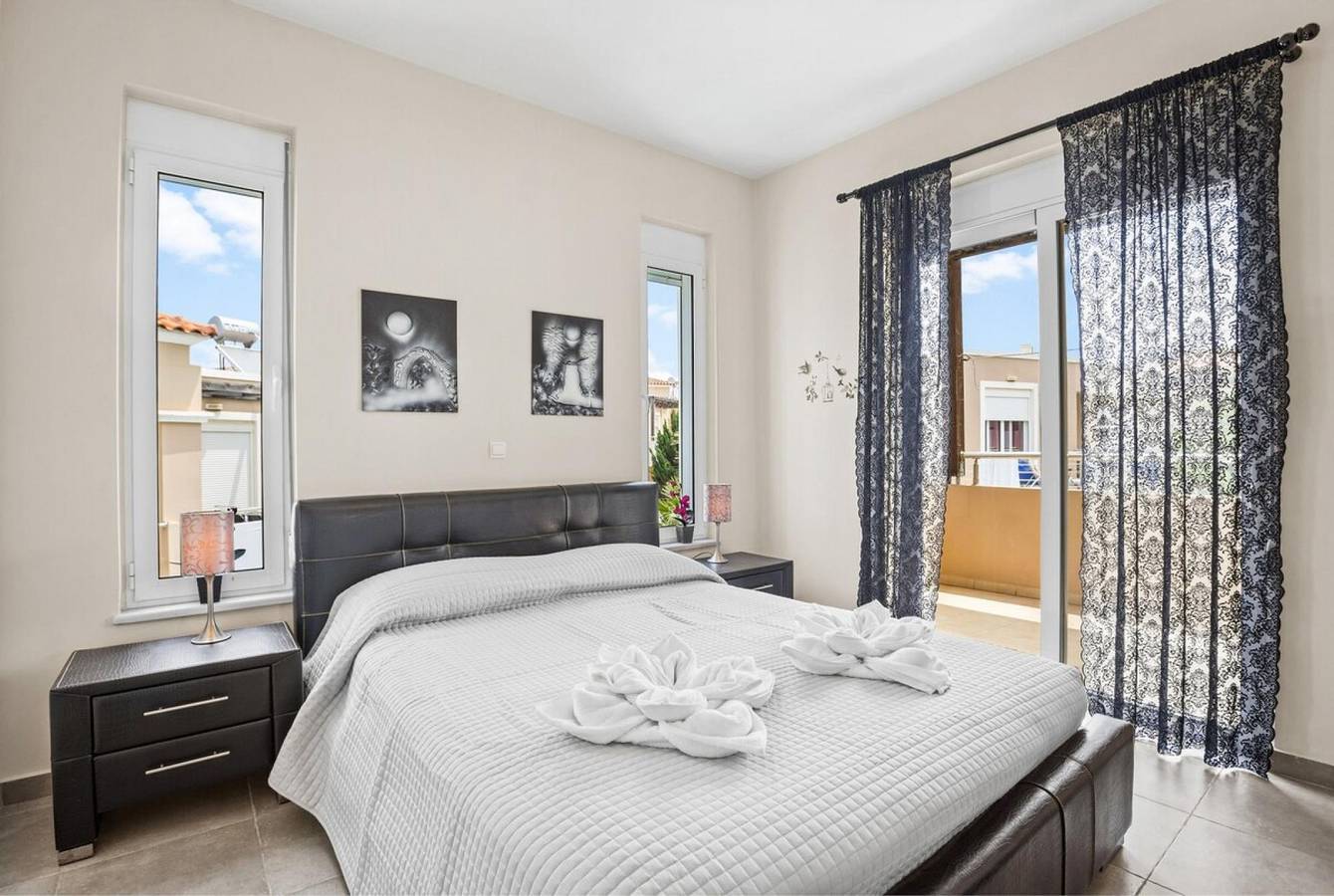 Villa für 4 Personen mit Balkon in Maleme, Chania und Umgebung