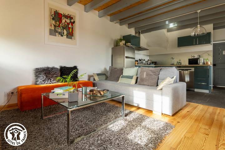Gîte pour 4 personnes, avec jardin