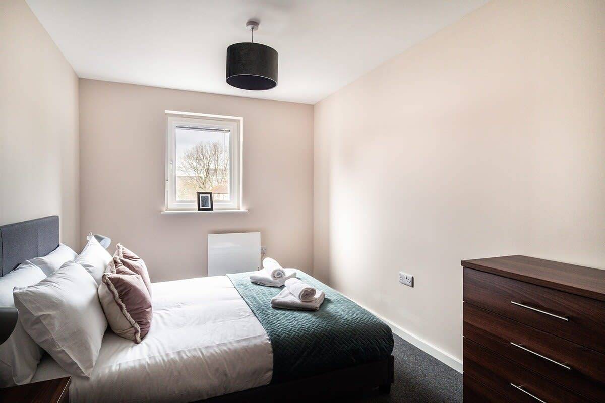 Appartement entier, Appartement de vacances pour 4 personnes avec balcon/terrasse in Manchester, Grand Manchester