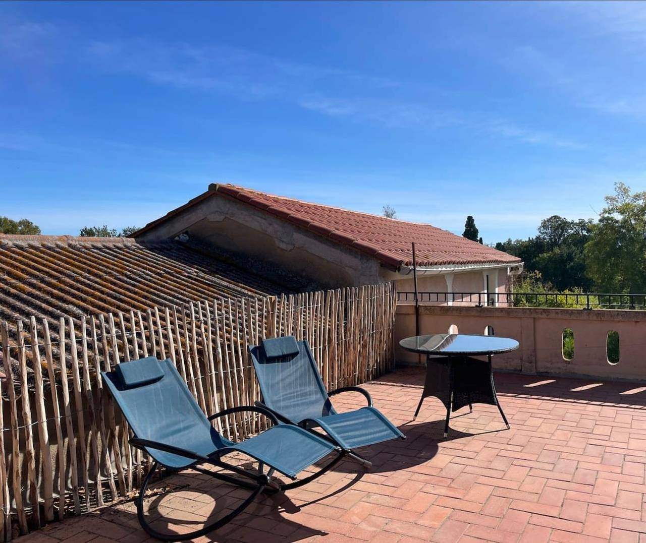 Gîte für 2 Personen mit Terrasse in Saint-Estève, Perpignan und Umgebung