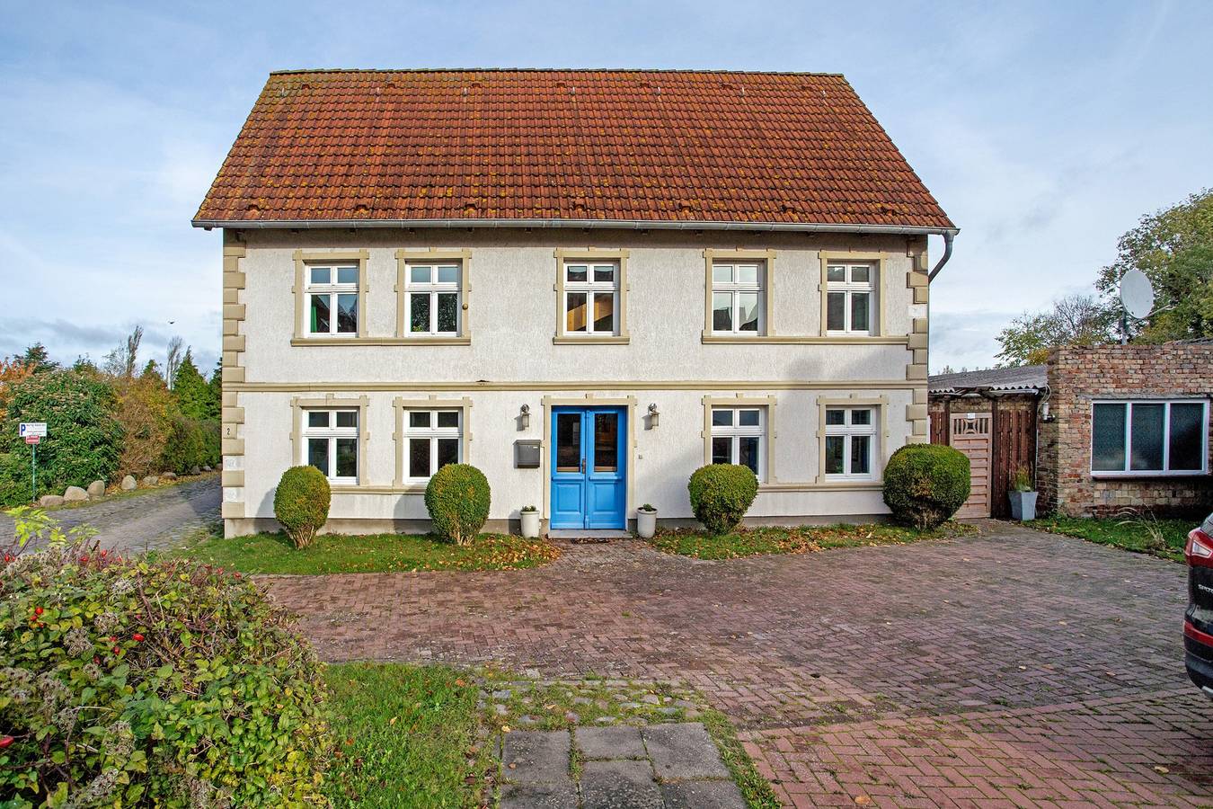 Ganze Wohnung, Ferienwohnung 'Bäckerhus - Ferienwohnung 2' mit Privatterrasse, Gemeinschaftsgarten und Wi-Fi in Wiek, Rügen