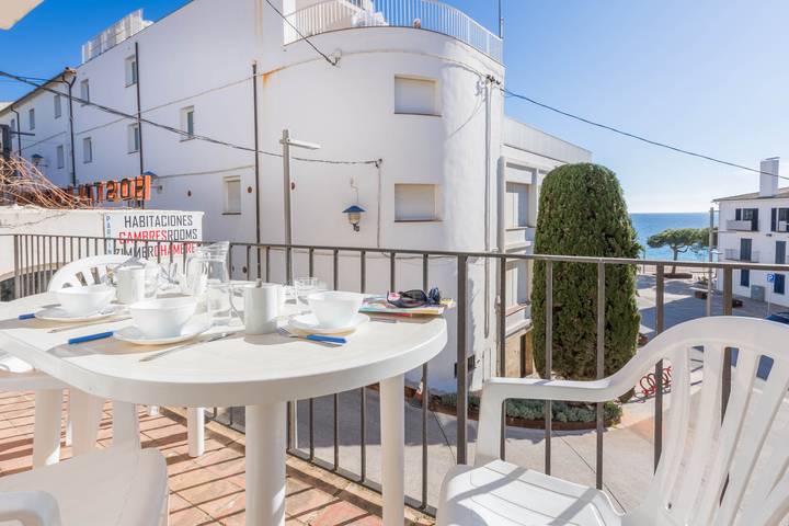 Ferienwohnung für 6 Personen, mit Terrasse in Palafrugell