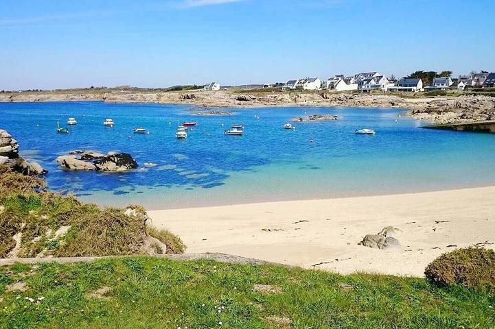 Location de vacances pour 13 personnes, avec Terrasse et Jardin dans Plage de Port Blanc-Kerroch