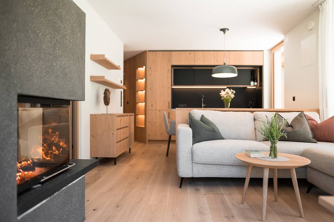 Ganze Wohnung, Ferienwohnung 'Sunnseit Luxury Apartment 3' mit privatem Garten und Sauna in Kuppelwies, Ulten