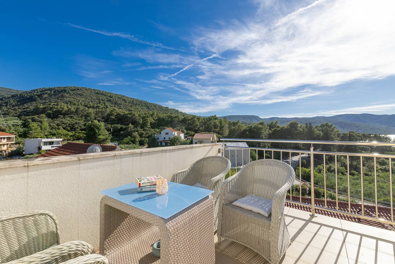 Apartamento entero, Apartamento para dos personas con terraza y vista al mar Stari Grad, Hvar A-22629-b in Stari Grad, Hvar (isla)