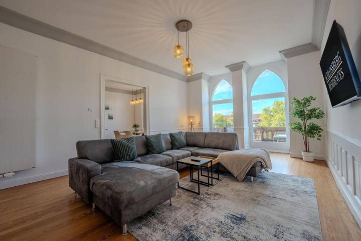 Ferienwohnung für 4 Personen, mit Ausblick und Balkon
