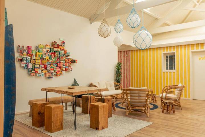 Hostel für 4 Personen, mit Terrasse