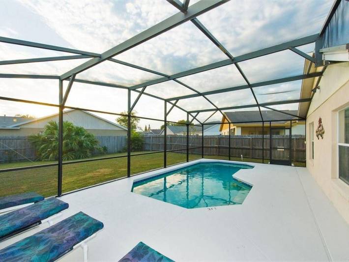 Ausgezeichnetes Preis-Leistungs-Verhältnis Familienvilla - Süd-West Privater Po in Condado de Osceola
