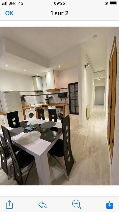 Appartement de vacances pour 4 personnes, avec balcon, animaux acceptés